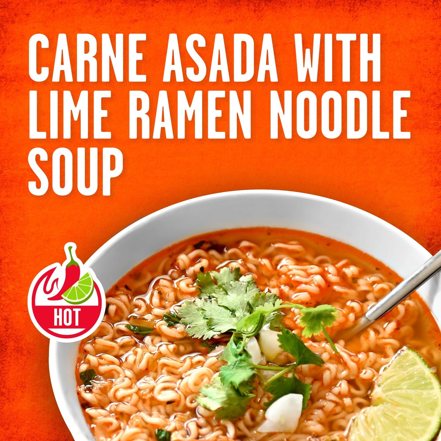 Tapatío Ramen Noodle Soup – Spicy Carne Asada with Lime Flavor, Instant Microwaveable Bowl, 3.88 oz (110 g), 6 - Pack - Tapatío Ramen