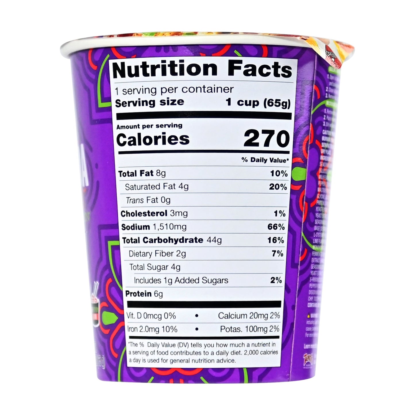 Tapatío Ramen Noodle Soup – Spicy Carne Asada with Lime Flavor, Instant Microwaveable Cup, 2.29 oz (65 g), 6 - Pack - Tapatío Ramen