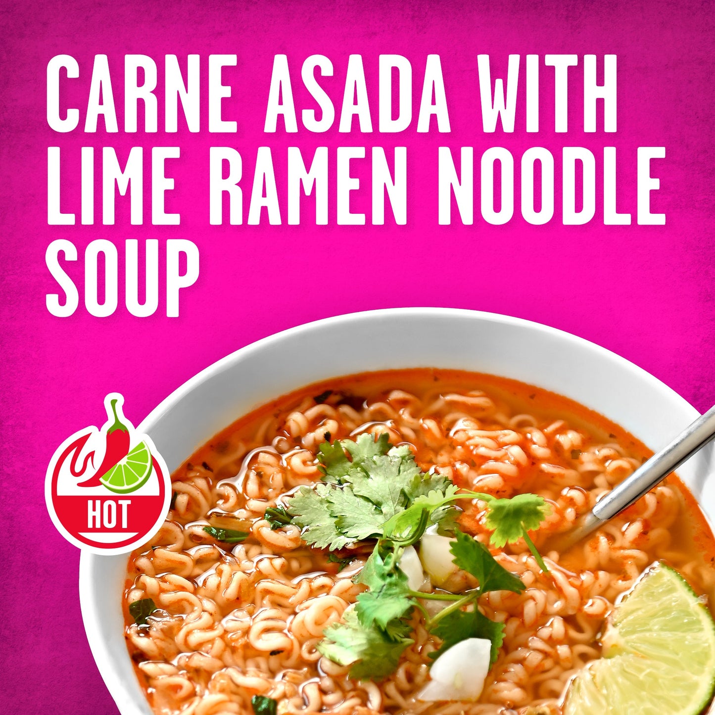 Tapatío Ramen Noodle Soup – Spicy Carne Asada with Lime Flavor, Instant Microwaveable Cup, 2.29 oz (65 g), 6 - Pack - Tapatío Ramen