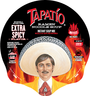 Flavor Category:  Extra Spicy - Tapatío Ramen