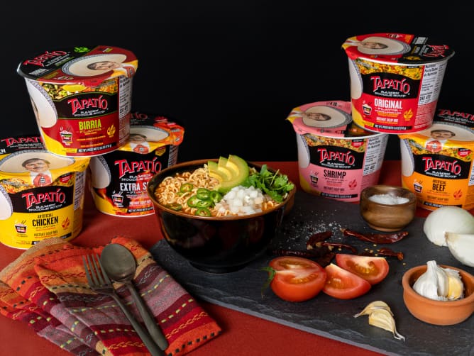 Spicy Instant Ramen Tapatío Hot Sauce Tapatío Ramen