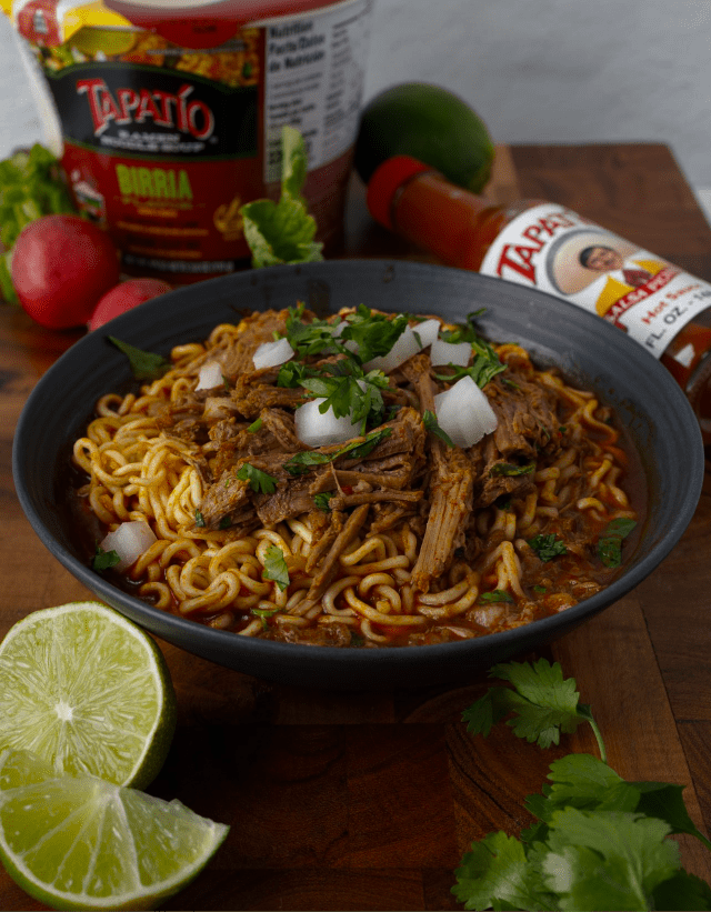 Spicy Instant Ramen Tapatío Hot Sauce Tapatío Ramen