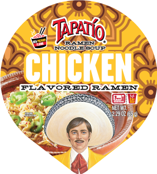 Tapatío® Chicken Ramen – Savory chicken ramen bowl with bold Tapatío spice, perfect for a comforting, flavorful meal.