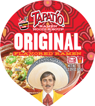 Tapatío® Original Ramen – Spicy instant noodles with iconic Tapatío hot sauce flavor in a quick and easy bowl.