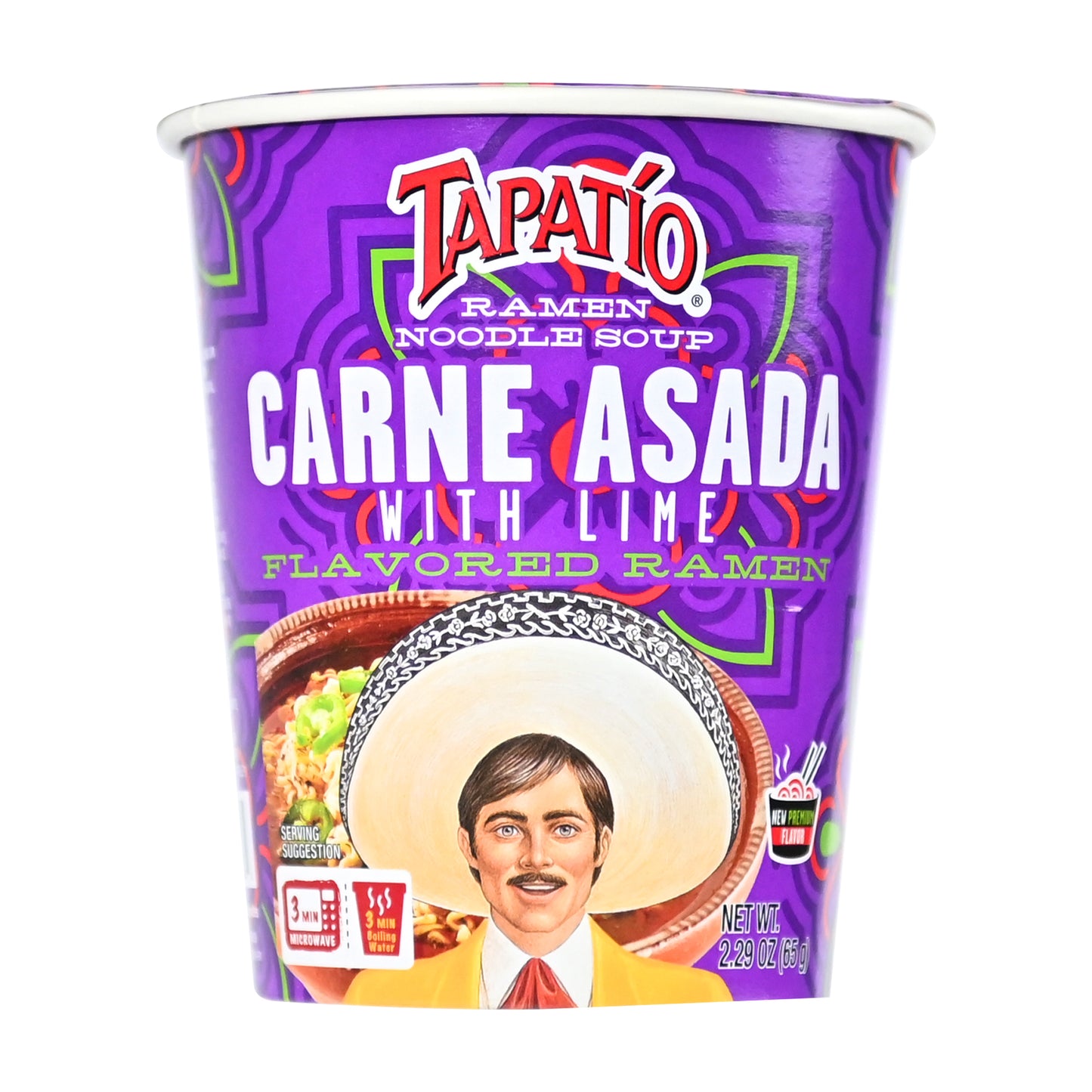 Carne Asada with Lime Ramen Cup (6-pack)