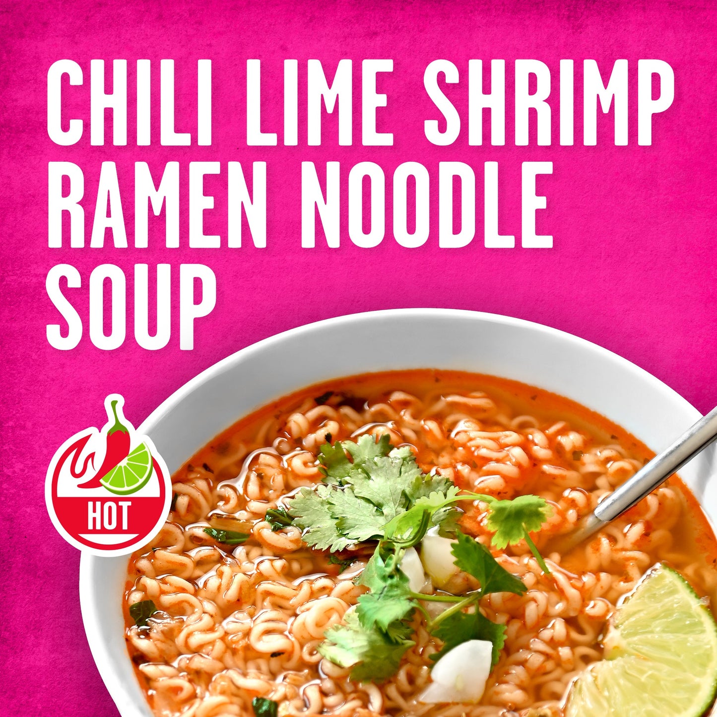 Tapatío Ramen Noodle Soup – Spicy Chili Lime Shrimp Flavor, Instant Microwaveable Bowl, 3.88 oz (110 g), 6 - Pack - Tapatío Ramen