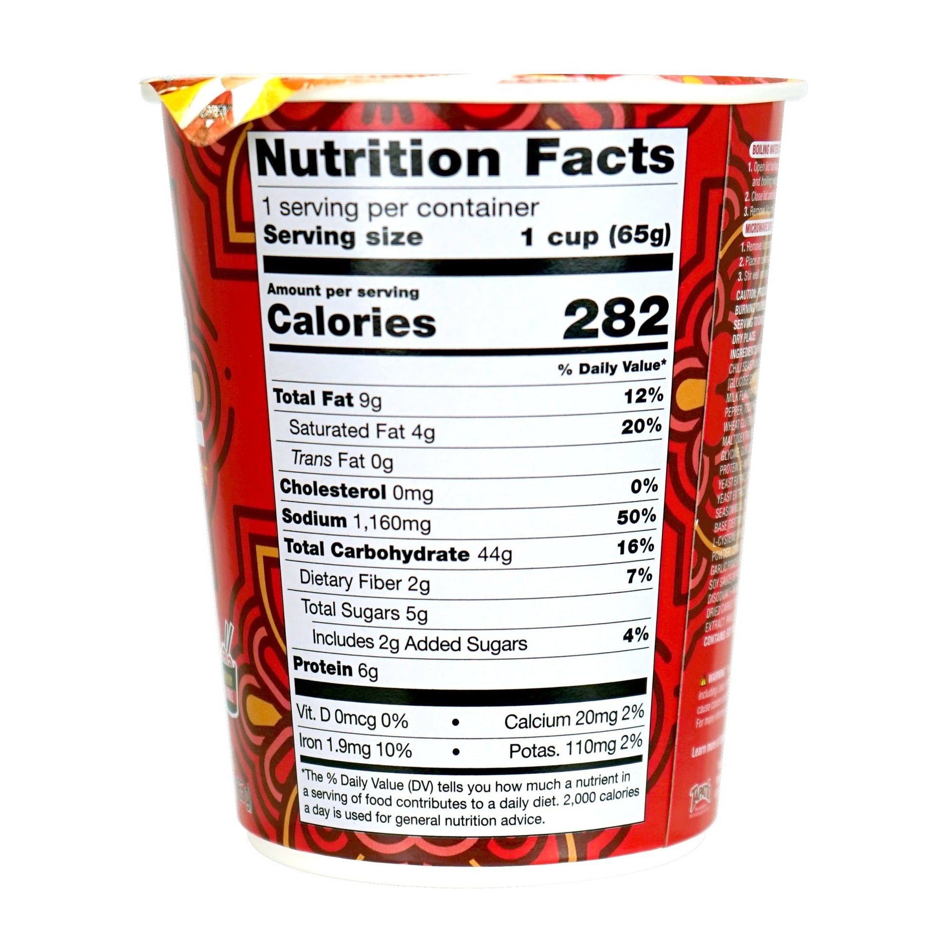 Tapatío Ramen Noodle Soup – Spicy Original Flavor Cup, 2.29 oz (65 g), 6 - Pack - Tapatío Ramen